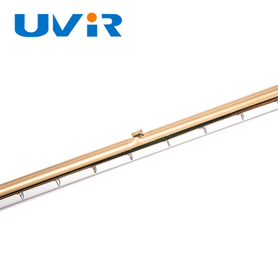 Appareil de chauffage 230V 600W de lampe d'infrarouge de tungstène d'ondes courtes de tube de quartz de R7S