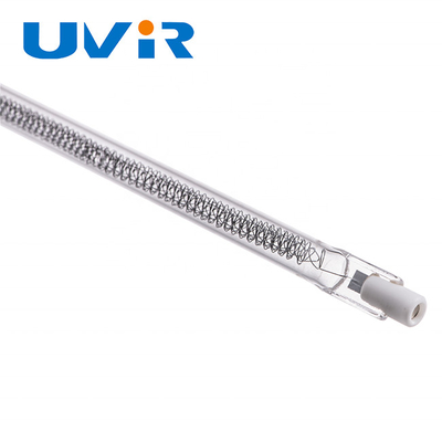 Lampes de chauffage infrarouges de quartz du tube 380V simple de R7S 1500 pour l'aviculture