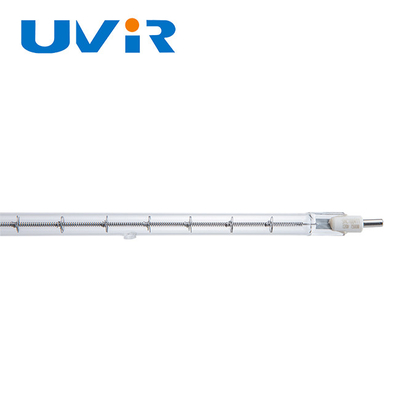 Appareil de chauffage infrarouge de quartz de lampe de chauffage de R7S 120V 1600W avec le réflecteur clair
