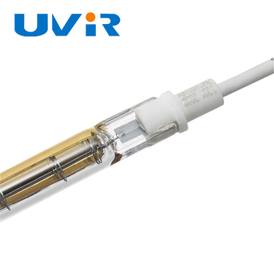 Lampe chauffante infrarouge à ondes courtes à base RS dorée 500W 230V