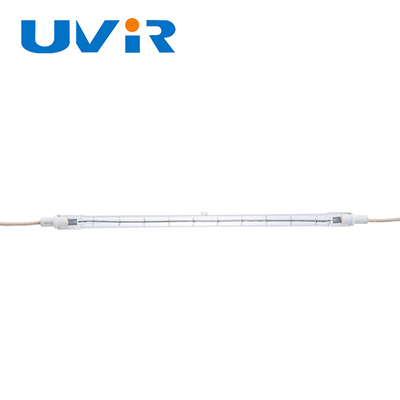 Tube d'halogène de quartz de lampes d'infrarouge de chauffage IR de RS 500W avec non-enduit