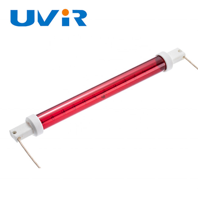 lampes de quartz d'halogène d'ondes courtes, réflecteur rouge Ruby Heat Lamp