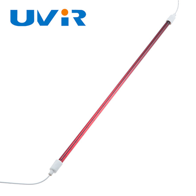 lampes d'halogène de 2600 degrés IR, lampe rouge d'halogène de quartz pour le chauffage de nourriture