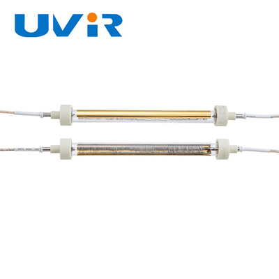 Good price Couche réfléchie d'or de la lampe de chaleur d'infrarouge d'halogène de vague moyenne 120V 100W en ligne