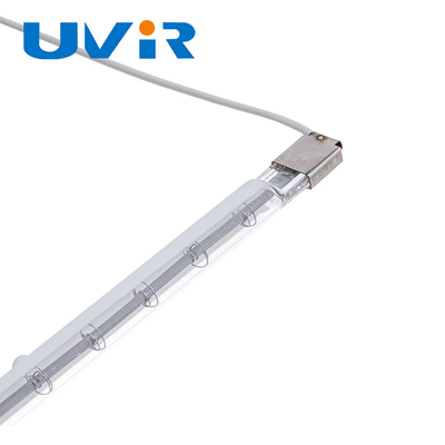 Lampe infrarouge de revêtement blanche semi plaquée 235V 1000W SK17 de quartz