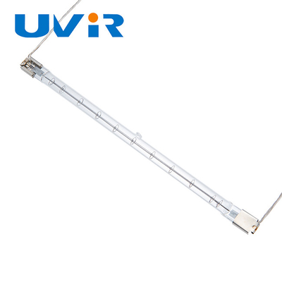 Lampes infrarouges de quartz d'UVIR, appareil de chauffage en verre de quartz de 235V 1000W pour la machine de soufflement