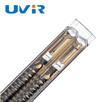 Bon prix revêtement de Heater Lamps Tubular Shape Gold d'infrarouge de quartz de 230V 2500W en ligne