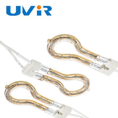 Bon prix Filament circulaire de tungstène de tube de lampe d'halogène avec le revêtement d'or en ligne