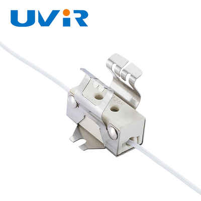 Good price Support d'ampoule en céramique de la chaleur de lampe d'IR, agrafe de support de lampe de 10A 250V 5KV en ligne