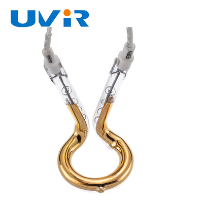 Lampes d'infrarouge d'ondes courtes d'OD 52mm pour le réflecteur de chauffage d'or