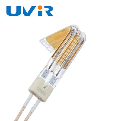Bon prix Tube chauffant infrarouge en verre de quartz revêtu d'or 150-6000W en ligne