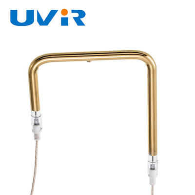 Durée de vie infrarouge en verre du tube 10000-20000h d'élément de chauffe de protection