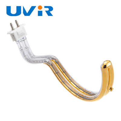 matériel en verre de l'élément de chauffe de tube de quartz de la forme 3D 240V 600W