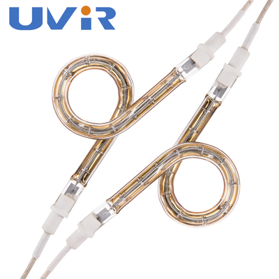 Good price Le CE de Ring Halogen Tube Heater Length 1500MM a délivré un certificat avec le revêtement d'or en ligne
