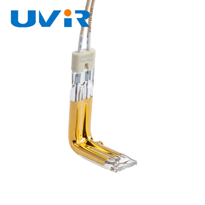 Forme faite sur commande infrarouge de la lampe de chaleur de filament de tungstène petite 1100W 230V