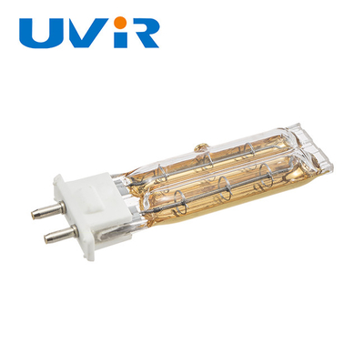Or TC04 enduisant les lampes d'infrarouge jumelles de tube pour le chauffage de la machine d'impression 2s