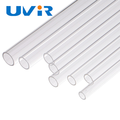 Good price Service transparent d'OEM du tube de verre 19mm de quartz de grand diamètre en ligne