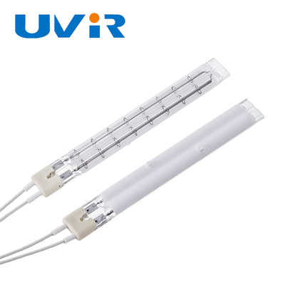 Halogène jumel blanc en céramique IR Heater Parts 4600W de lampes infrarouges de tube