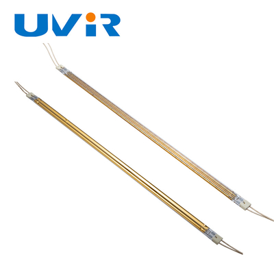Good price Halogène rouge infrarouge Heater Tube d'or de peinture pour traiter la lampe de chauffage légère en ligne